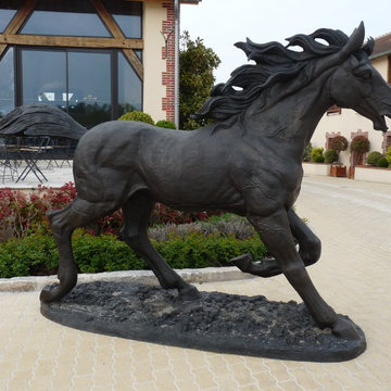 STATUE CHEVAL