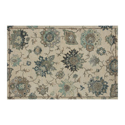 Iris Wool Area Rug - Area Rugs