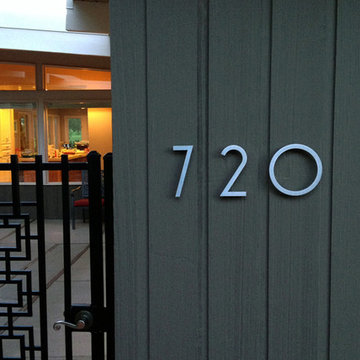 Modern House Numbers