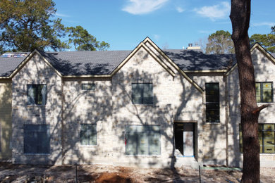 Transitional exterior home photo in Houston