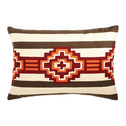 SANTA FE PILLOW COVER &ndash; BIRD'S EYE - Decorative Pillows