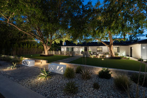 Mid-Century Modern Landscape Escape in Arcadia Pool, Outdoor Bar & Lush Front