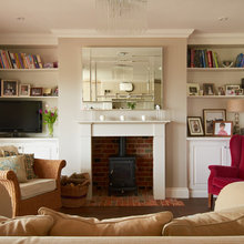 log burner fireplace