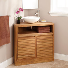 corner vanity