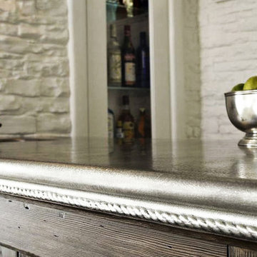 Francois & Co - Pewter Countertops