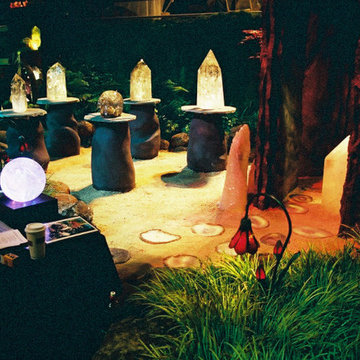 Crystals, Sculpture and Healing Gardens