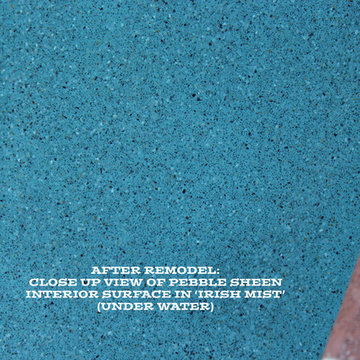 Small Grecian Pool with Irish Mist Pebble Sheen