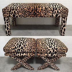 Custom Parson's Benches - Footstools And Ottomans