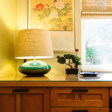 Japanese Inspired Office Remodel