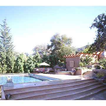 Private Vineyard Estate - Silicon Valley Hillsdie swimming pool