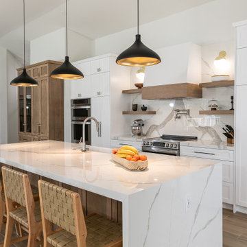 Earth Tone Transitional Kitchen
