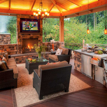 Luxury Outdoor Kitcken
