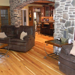 New Hickory Flooring - Character Grade - Hardwood Flooring