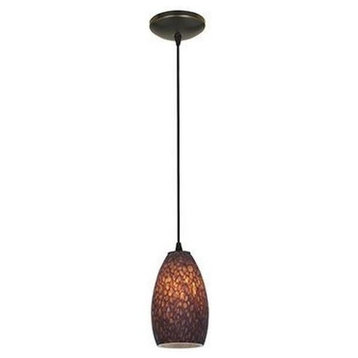 Access Lighting Champagne - 9" 11W 1 LED Cord Pendant