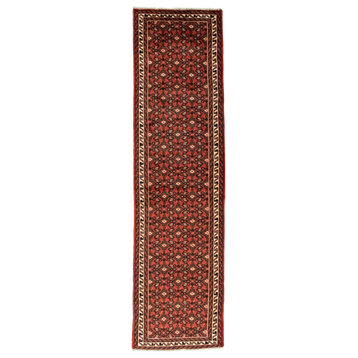 Persian Rug Hosseinabad 9'7"x2'8" Hand Knotted