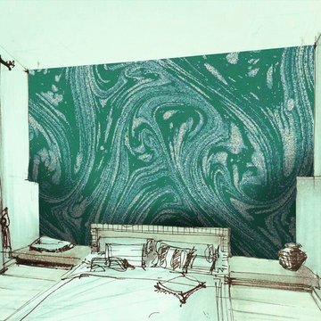 Splendid Blend Turquoise | Glass Mosaic | PIXL Mist Collection