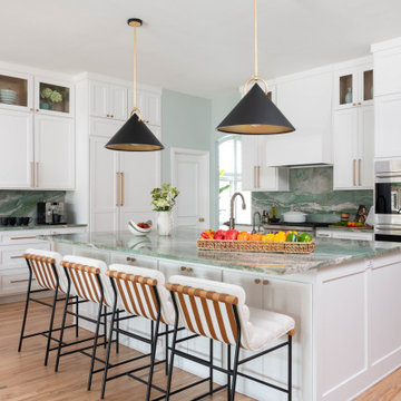 Lovely Transition Kitchen for a Family