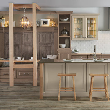 Diamond Cabinets: Transitional Kitchen Design with a Neutral Palette