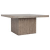 McDowell 60 Dining Table Distressed Gray