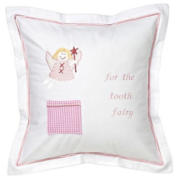 Tooth Fairy Pillow Cover, Funky Fairy, Pink