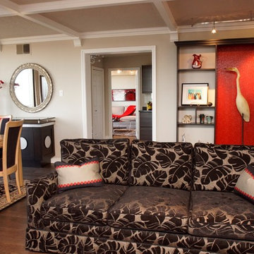 Looking from Living Room to Family Room