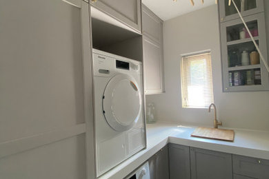 Design ideas for a contemporary utility room in London.