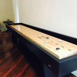 Luge Shuffleboard in Black - Products