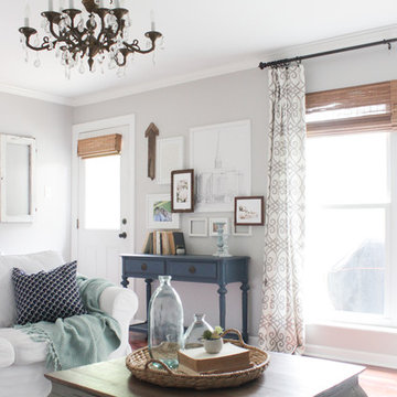 Country-Chic Living/Dining Room