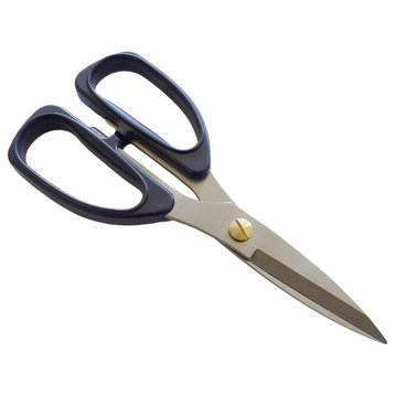7 1/4" Black Handle Precision Utility Scissors