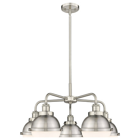 Ballston Urban 5 24.5" Chandelier Satin Nickel