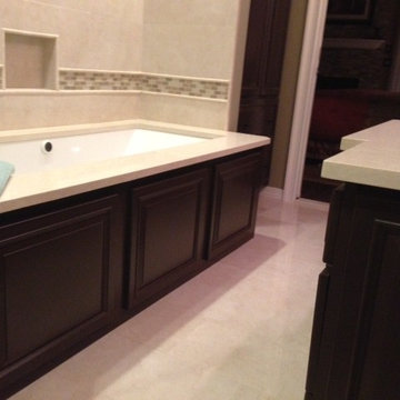 Master Bedroom enSuite in Chocolate