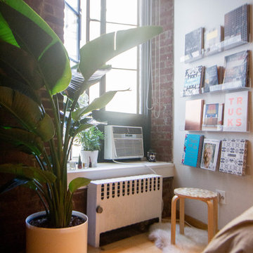 My Houzz: Rustic-Industrial Chic in a Manhattan Studio