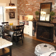 fireplaces kitchen
