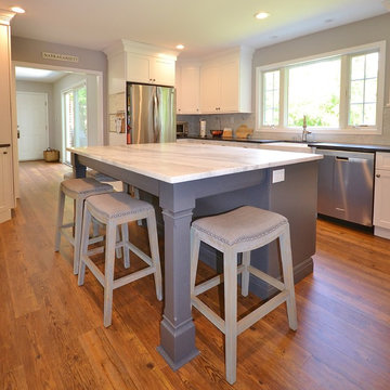 Large Transitional Style Kitchen Remodel Under $100K
