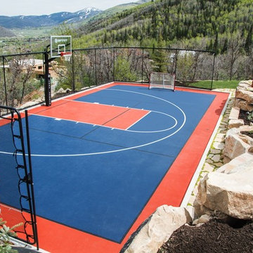 SnapSports Mountain Home w/ Outdoor Court