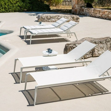 Aménagement coin détente / bain de soleil