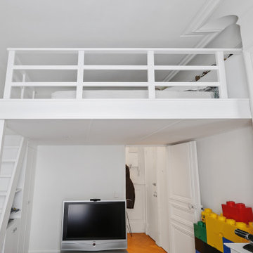 Appartement familial-Pereire-mezzanine