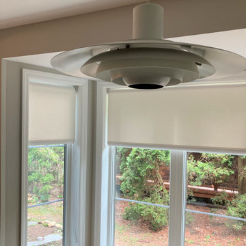 Reverse Roll roller shades