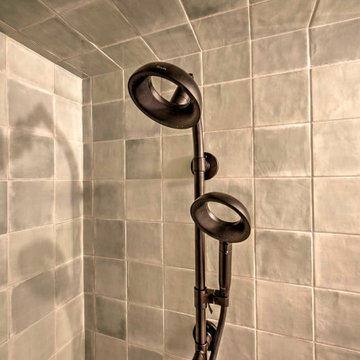 The Diamond Tile Bathroom