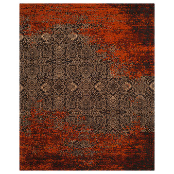 Safavieh Classic Vintage Collection CLV224 Rug, Rust/Brown, 8' X 10'