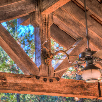 Arlee Montana Concrete Log Cabin