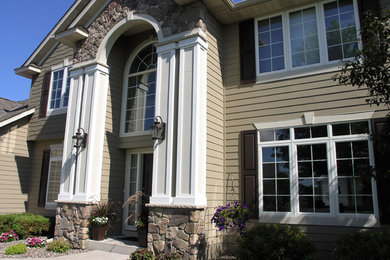 This is an example of a traditional exterior in Minneapolis.