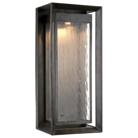 Feiss Urbandale 1-Light Outdoor LED Wall Lantern OL13703ANBZ-L1, Antique Bronze