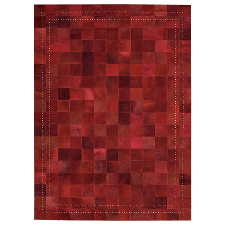 Nourison Bbl4 Medley Rectangle Rug, Scarlet, 8'x11'