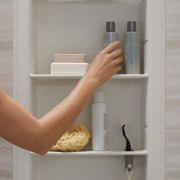 Crushed Stone Shower Remodeling