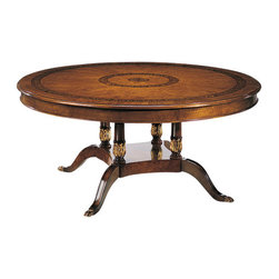 Inviting Home Inc. - Round Empire Dining Table - Dining Tables