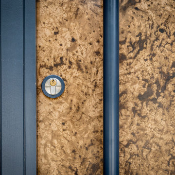 Patina Bronze Pivot, Grand Manor House near Birmingham