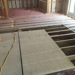 Before and After New Floors being Laid - Products