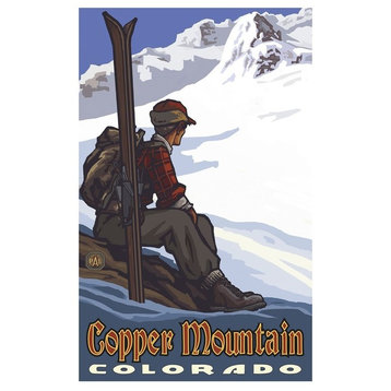 Paul A. Lanquist Copper Mountain Colorado High Mountain Art Print, 12"x18"