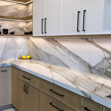 Slim Shaker Frameless RTA Cabinets